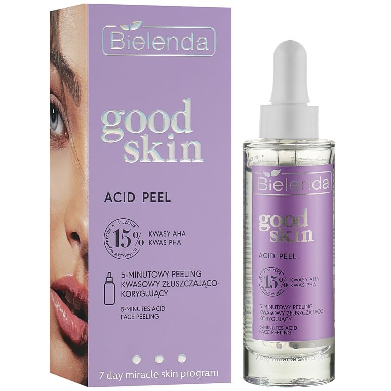Кислотний пілінг Bielenda Good Skin Acid Peel з AHA+PHA кислотами, 30 мл - фото 1
