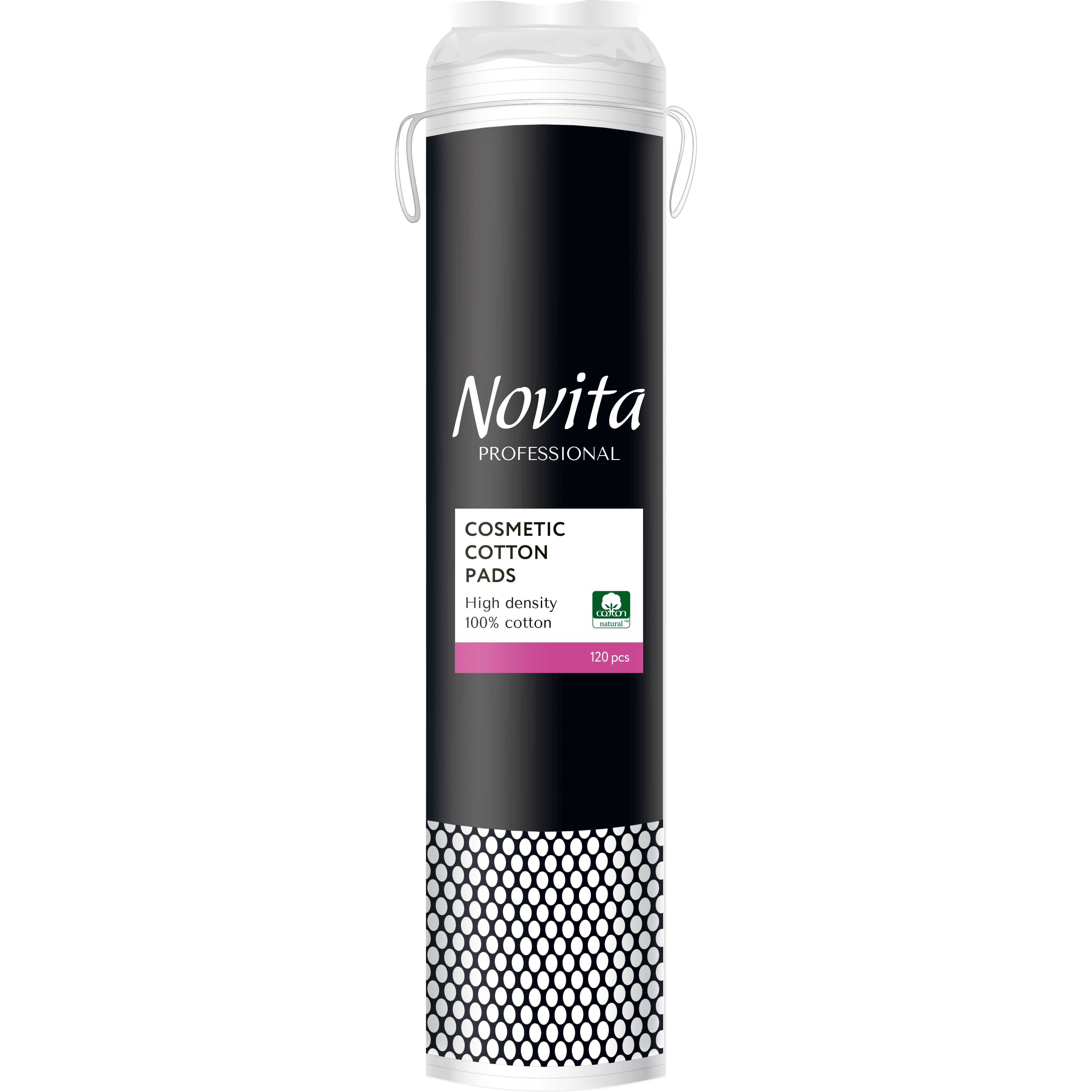 Ватные косметические диски Novita Professional 120 шт. - фото 1