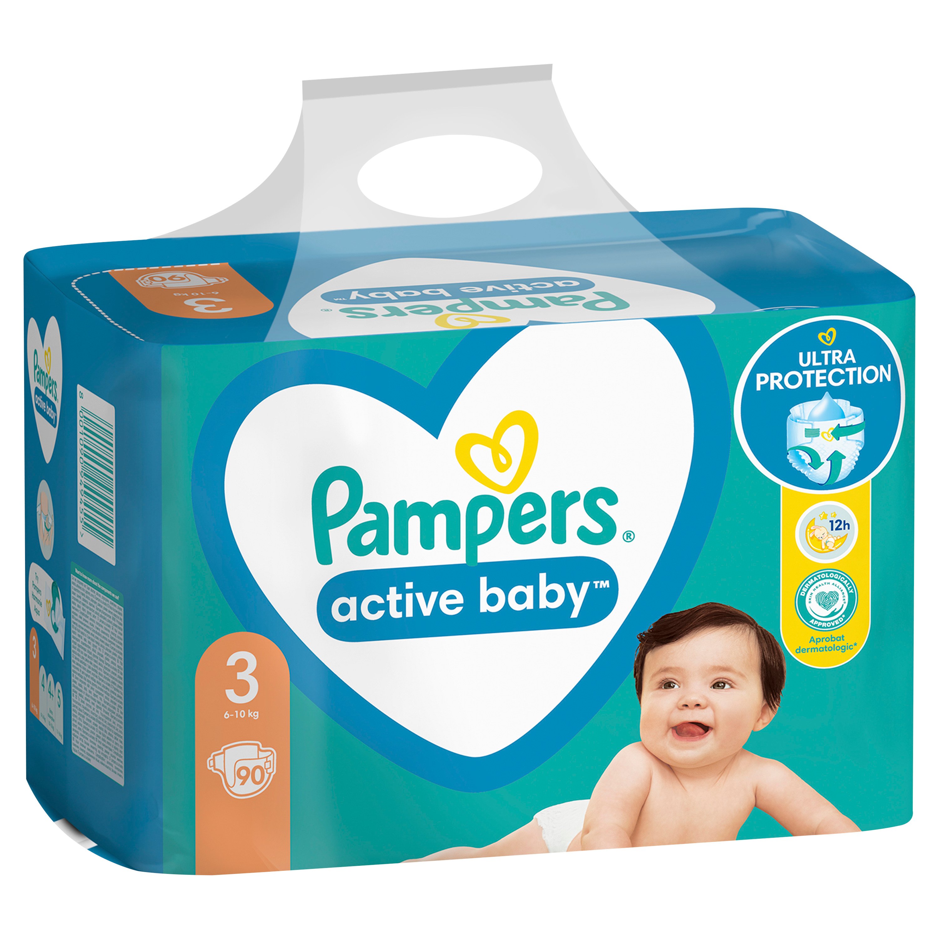Підгузки Pampers Active Baby 3 (6-10 кг) 90 шт. - фото 3