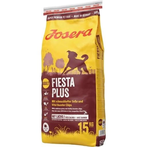 Сухий корм для собак Josera FiestaPlus, з домашнім птахом та лососем, 15 кг - фото 1