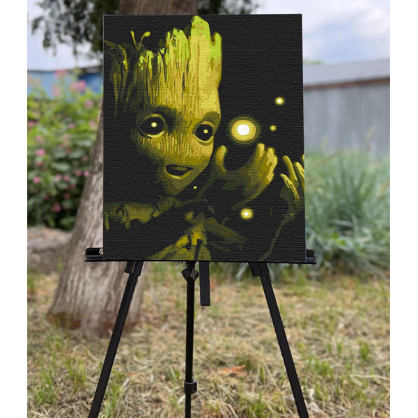 Картина за номерами ArtCraft Малюк Грут в захваті 40x50 см (16002-AC) - фото 3