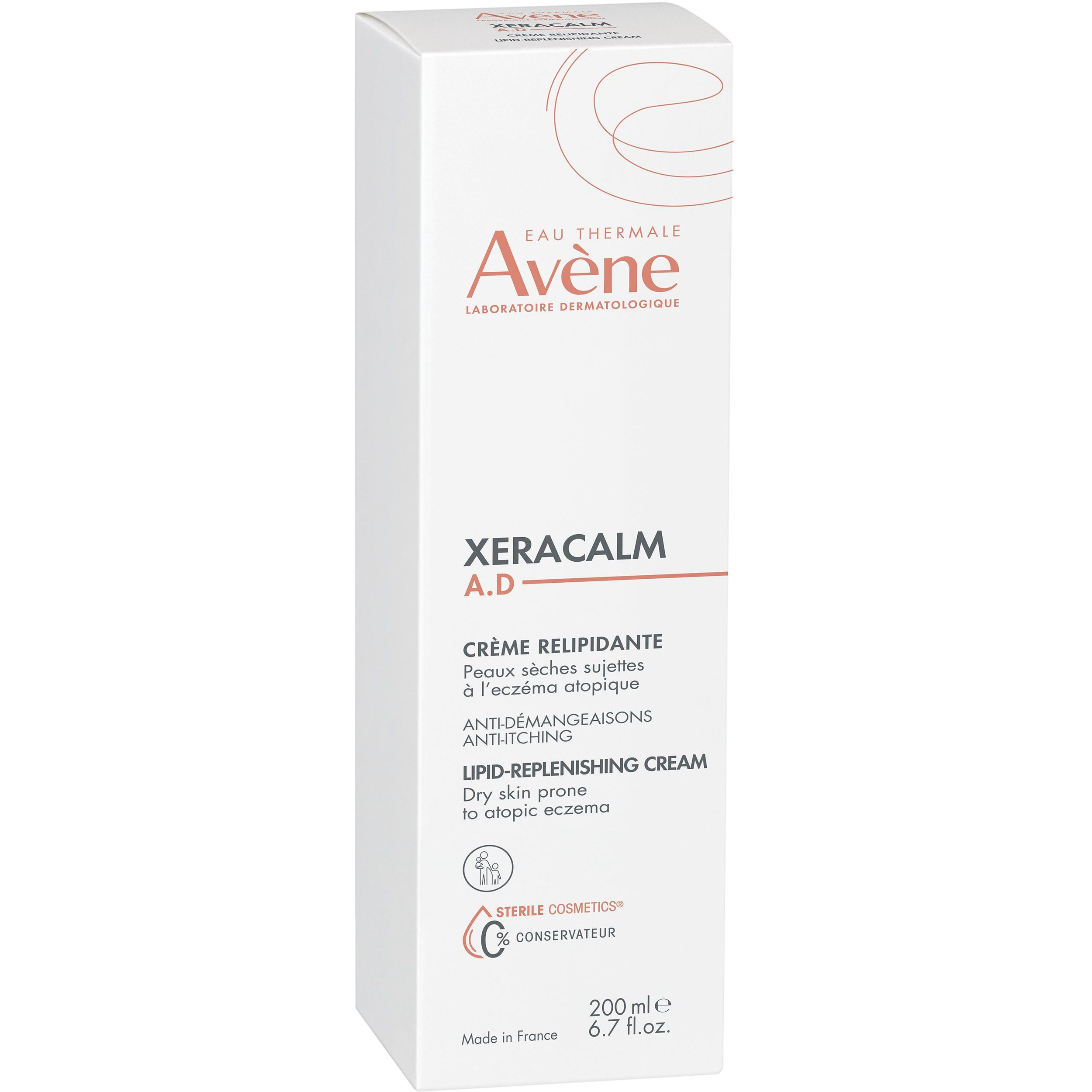 Крем для лица и тела Avene XeraCalm AD Lipid-Replenishing Cream 200 мл - фото 3