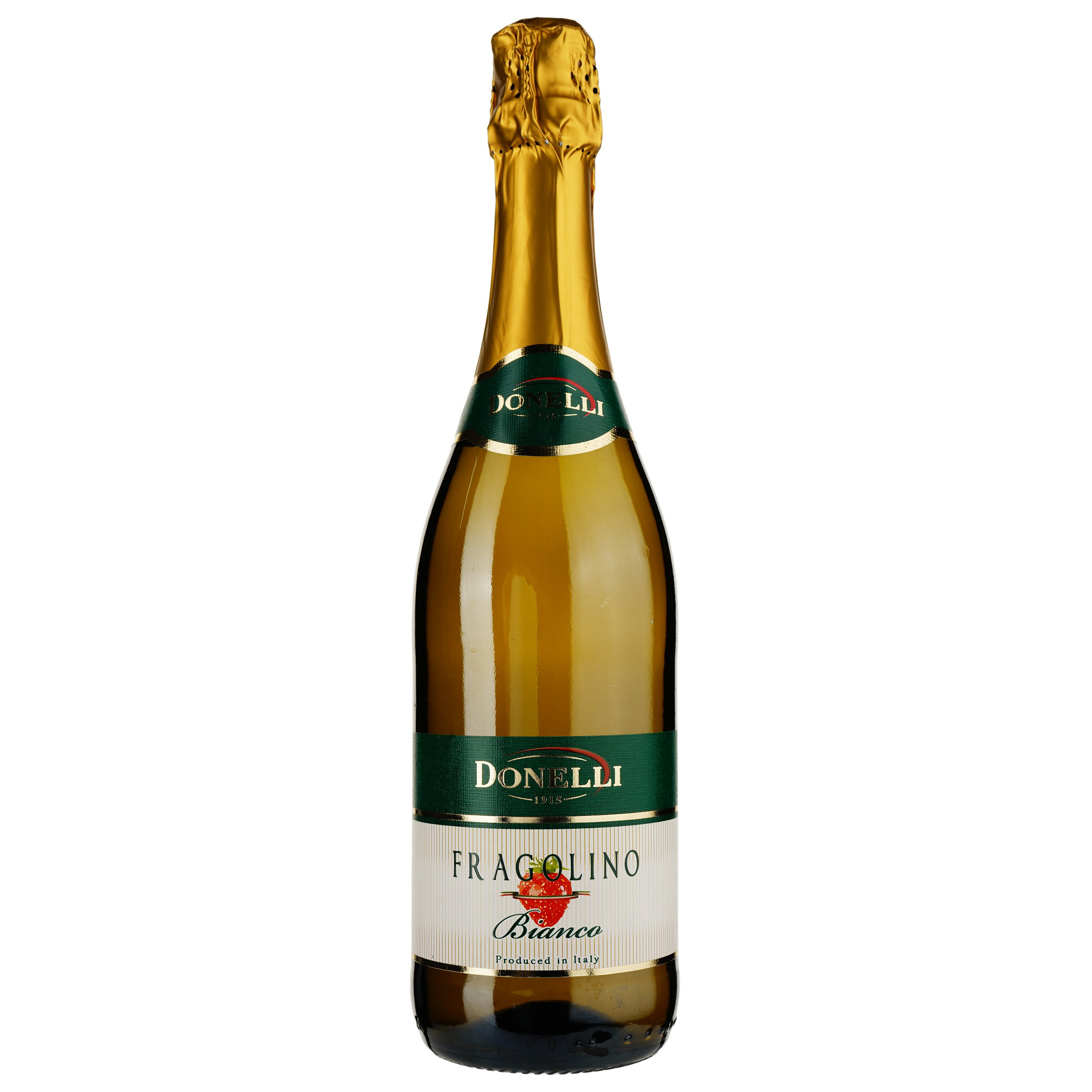 Вино ігристе Donelli Fragolino Bianco, белое, сладкое, 7,5%, 0,75 л (783063) - фото 1