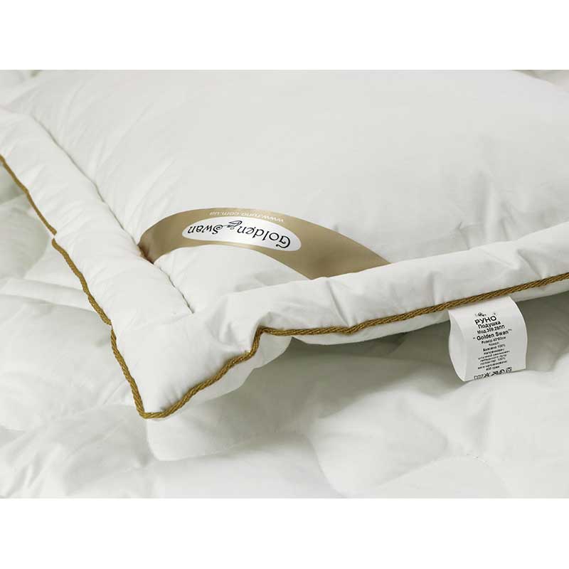 Подушка Руно Goldem Swan, зі штучним пухом, 60х40 см, біла (309.29ЛПУ GOLDEN SWAN) - фото 3