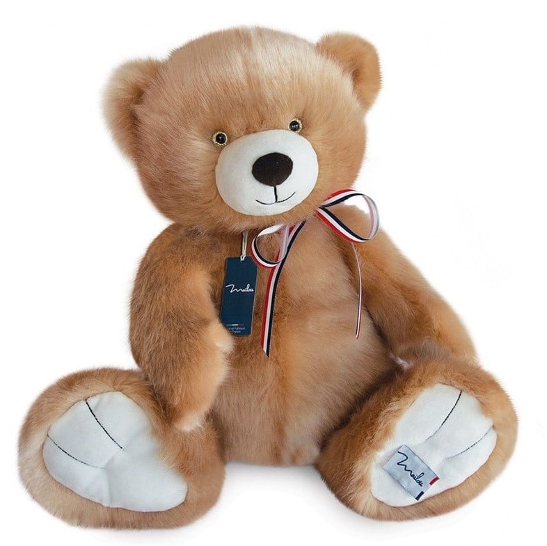Мягкая игрушка Mailou Французский медведь, 50 см, цвет шампань (MA0107) - фото 1
