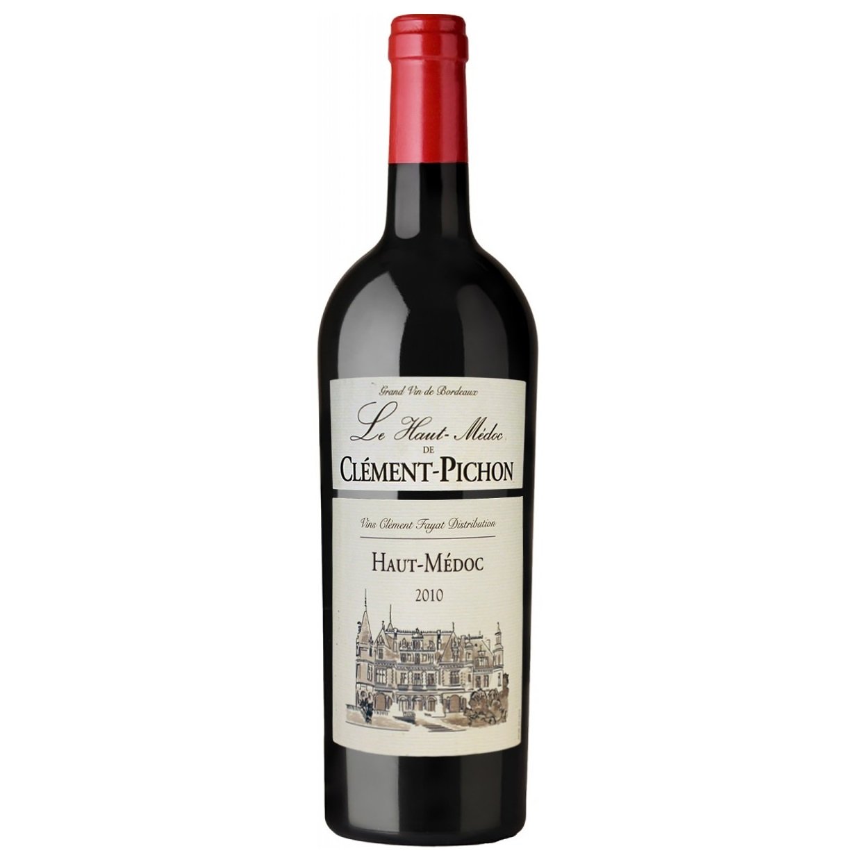 Вино Maison Bouey Le Haut-Medoc de Clement Pichon, червоне, сухе, 14%, 0,75 л (8000015345232) - фото 1