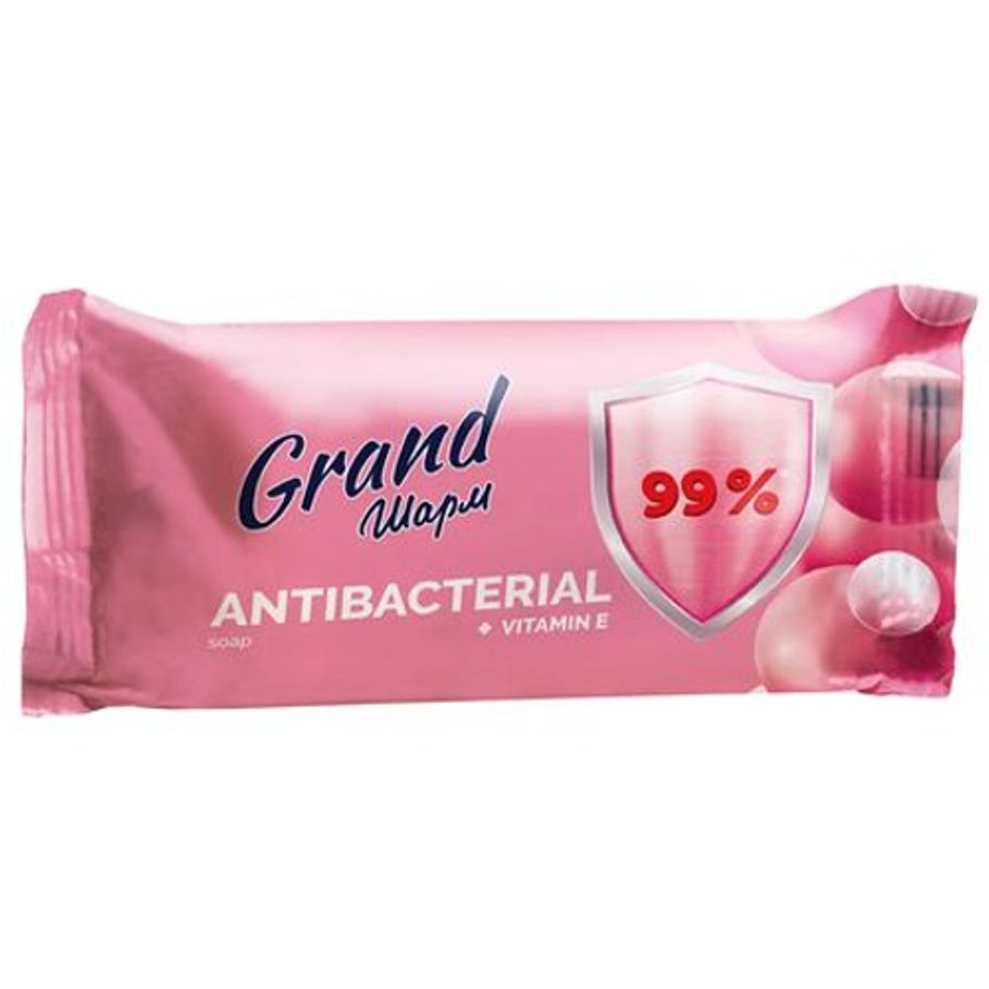 Мило Grand Шарм Antibacterial + Vitamin E, 100 г - фото 1