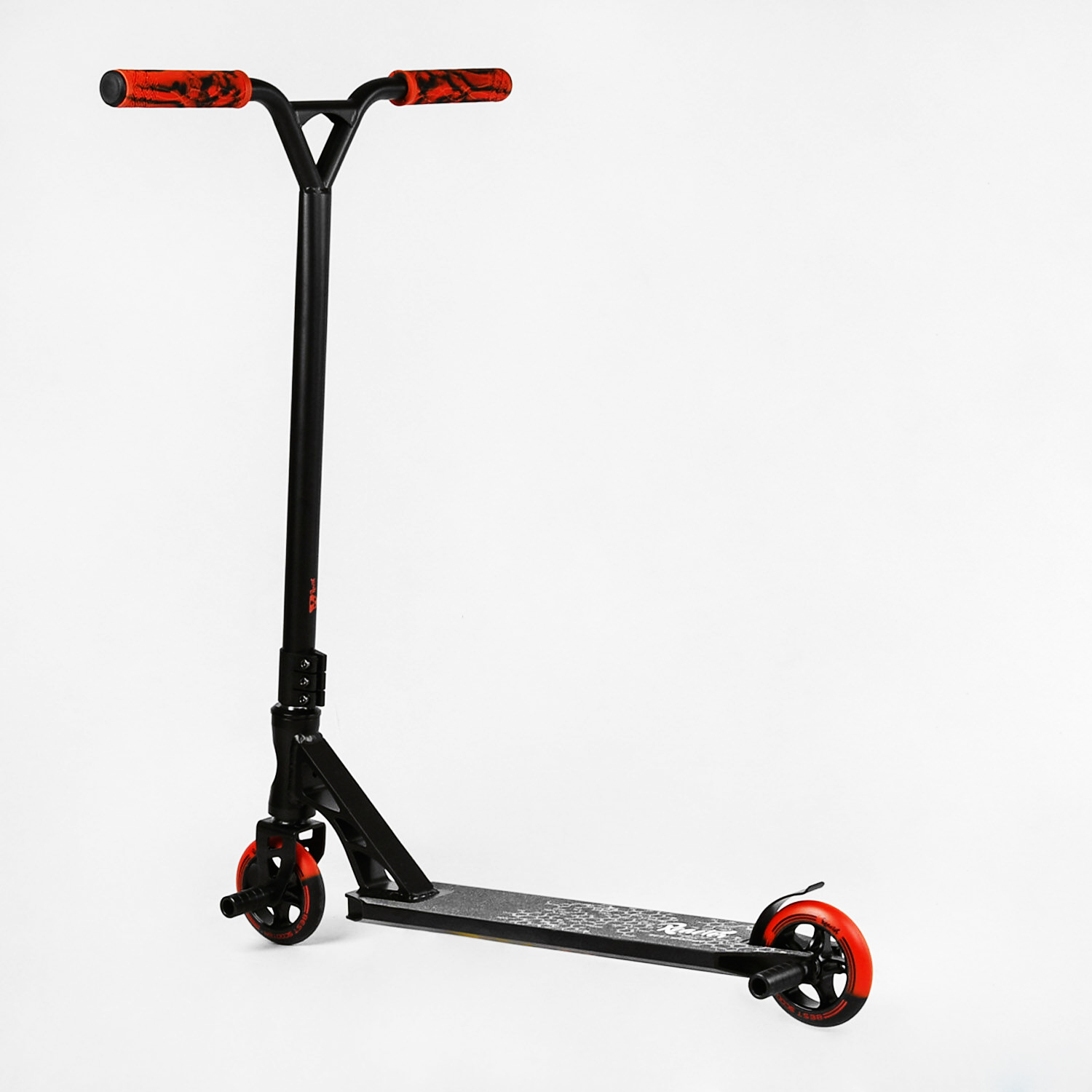 Самокат трюковий Best Scooter 55х85 см Чорно-червоний 000231346 - фото 5