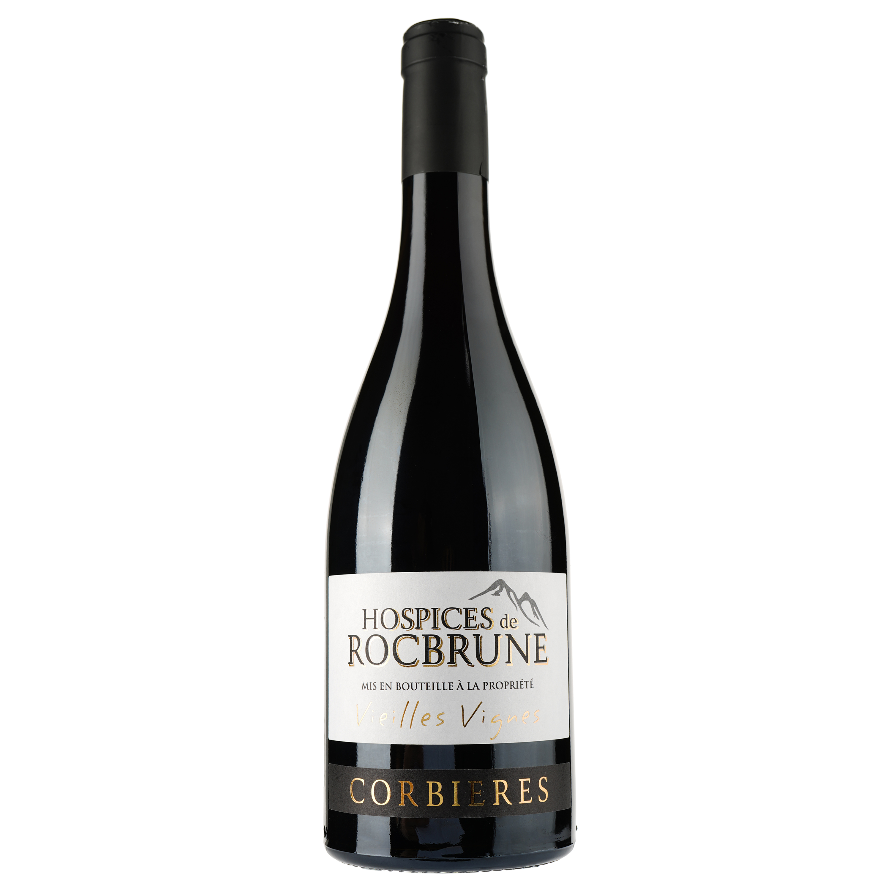 Вино Hospices de Rocbrune Vieilles Vignes Rouge 2020 AOP Corbieres, красное, сухое, 0,75 л - фото 1