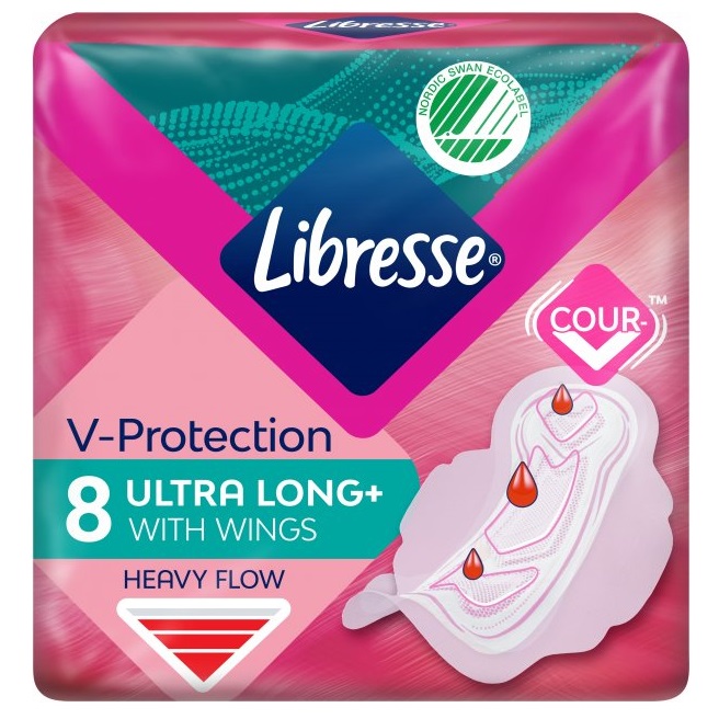 Прокладки гігієнічні Libresse Ultra Super Soft, 8 шт. - фото 1