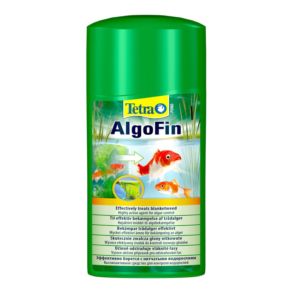 Засіб для боротьби з ниткоподібними водоростями в ставку Tetra Pond AlgoFin, 500 мл - фото 1