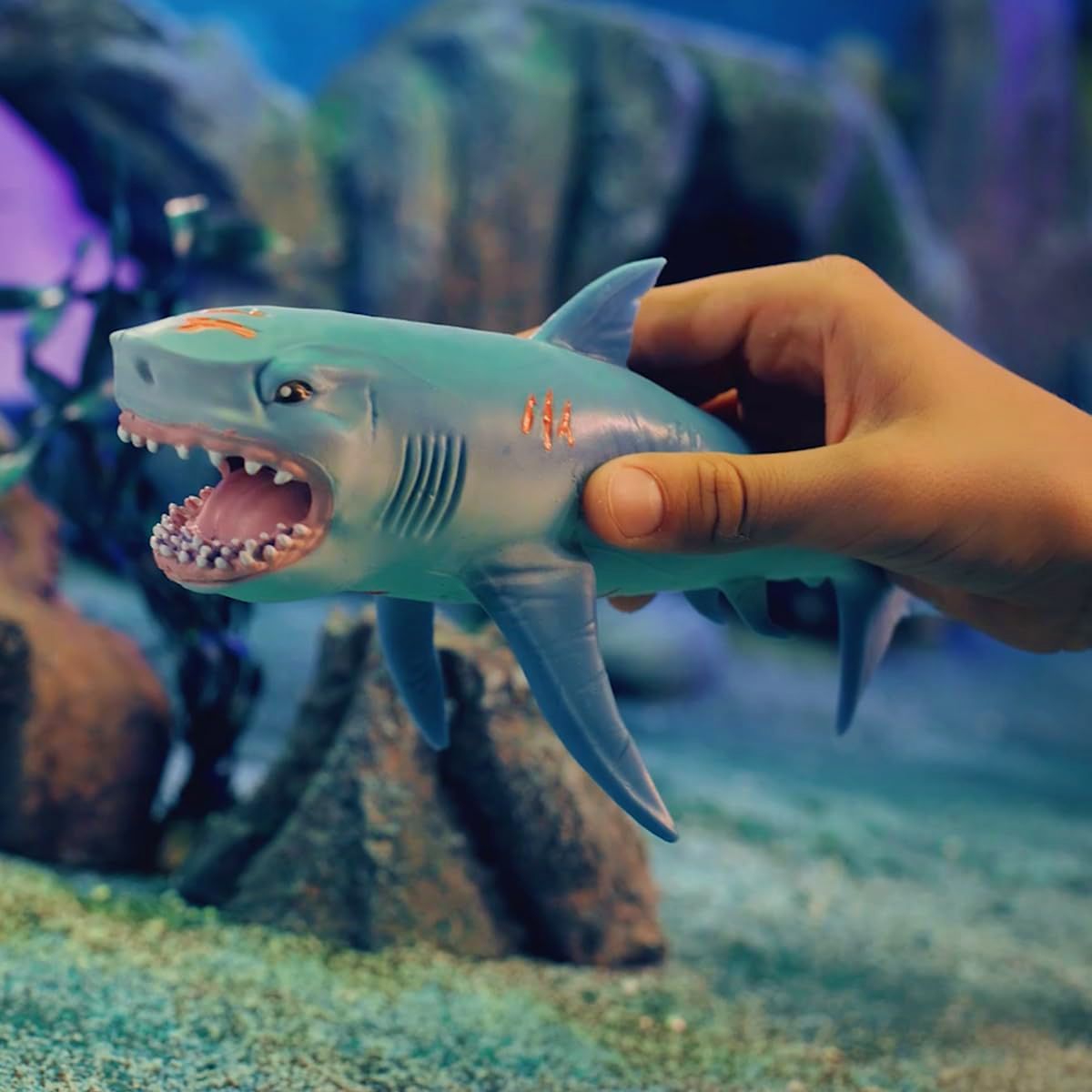 Дисплей стретч-игрушек в виде животного #sbabam Legend of animals Морские доисторические хищники 12 шт. (128/CN22-CDU) - фото 6