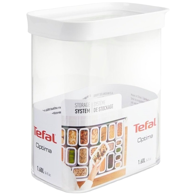 Ємність Tefal Optima для зберігання сипучих продуктів, 1.6 л (N1141110) - фото 1