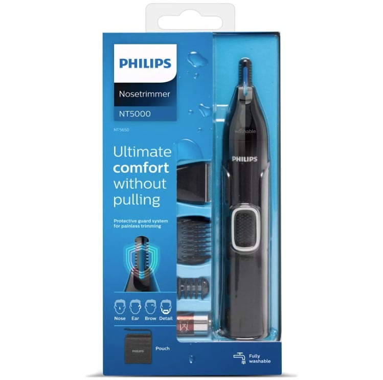 Триммер для носа и ушей Philips Nose trimmer series 5000 (NT5650/16) - фото 5