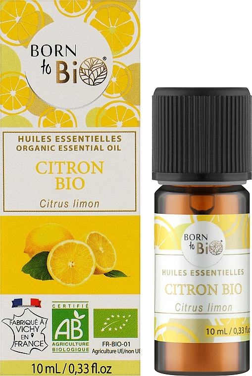 Эфирное масло Born to Bio Лимон 10 мл - фото 2