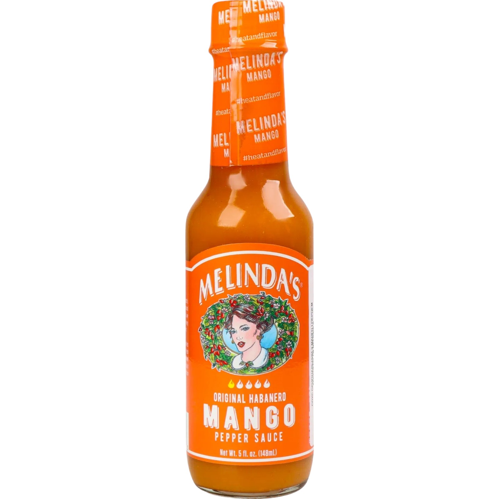 Соус Melinda's Mango Habanero Hot Sauce острый из манго 148 мл - фото 1