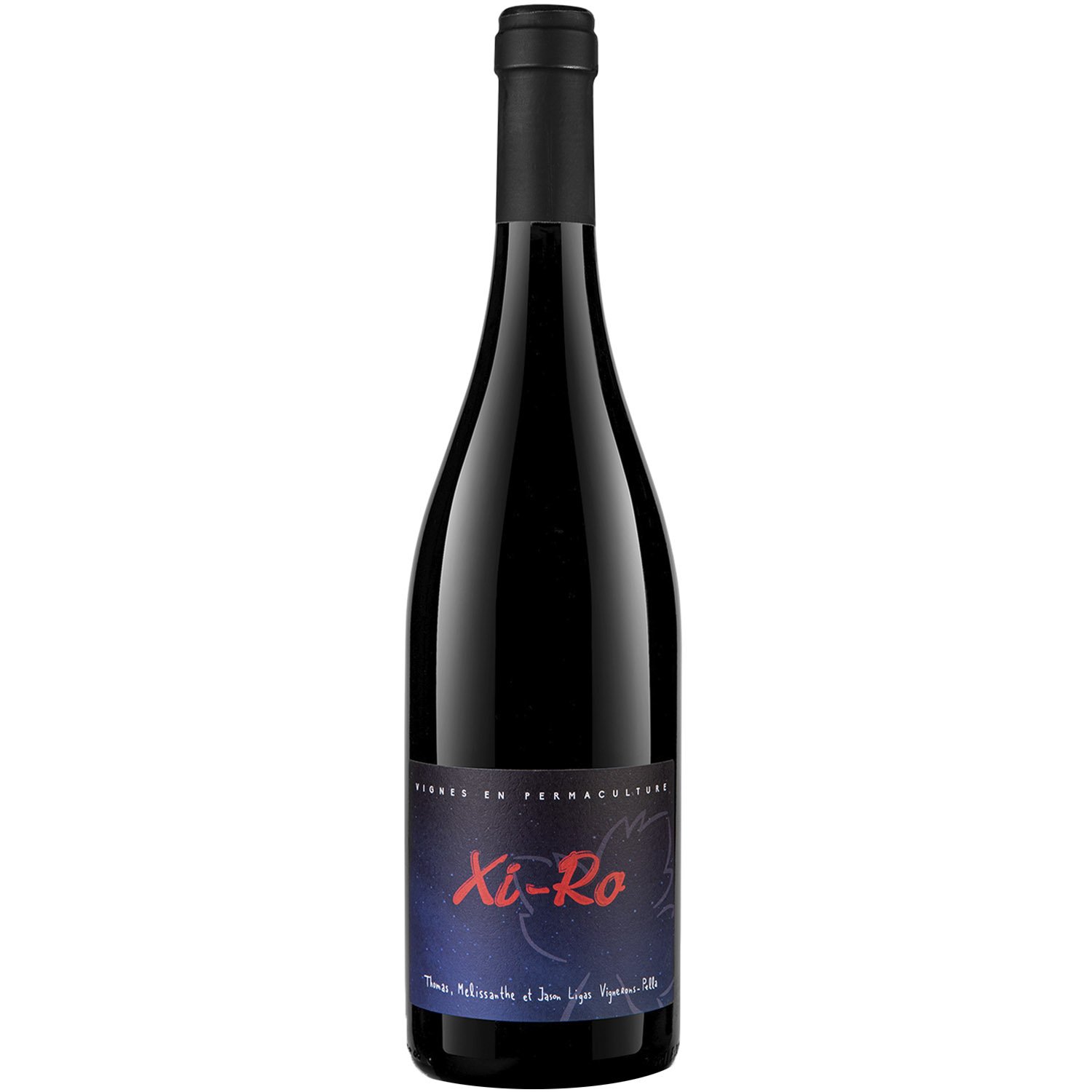 Вино Domaine Ligas Xi-Ro червоне сухе 0.75 л - фото 1