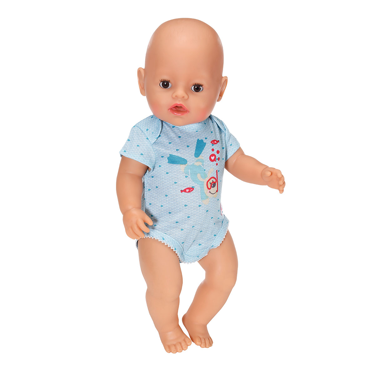 Одежда для куклы Baby Born Боди S2 голубой (830130-2) - фото 3
