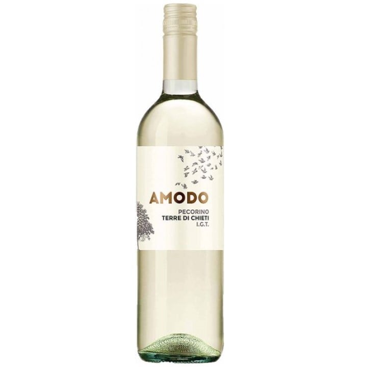 Вино Amodo Pecorino Terre Di Chieti IGT Abruzzo, белое, сухое, 0,75 л - фото 1