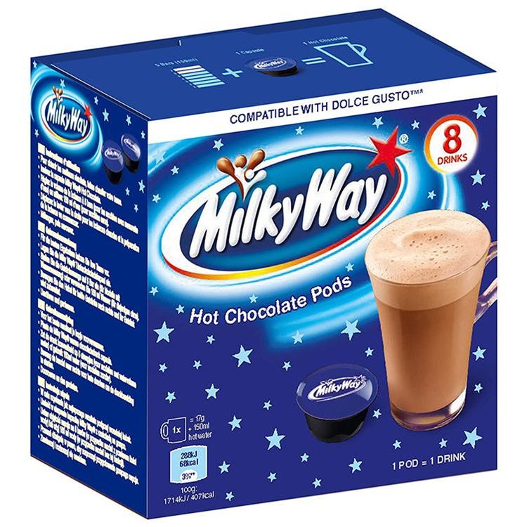 Горячий шоколад в капсулах Milky Way Dolce Gusto 8 шт. (950229) - фото 1