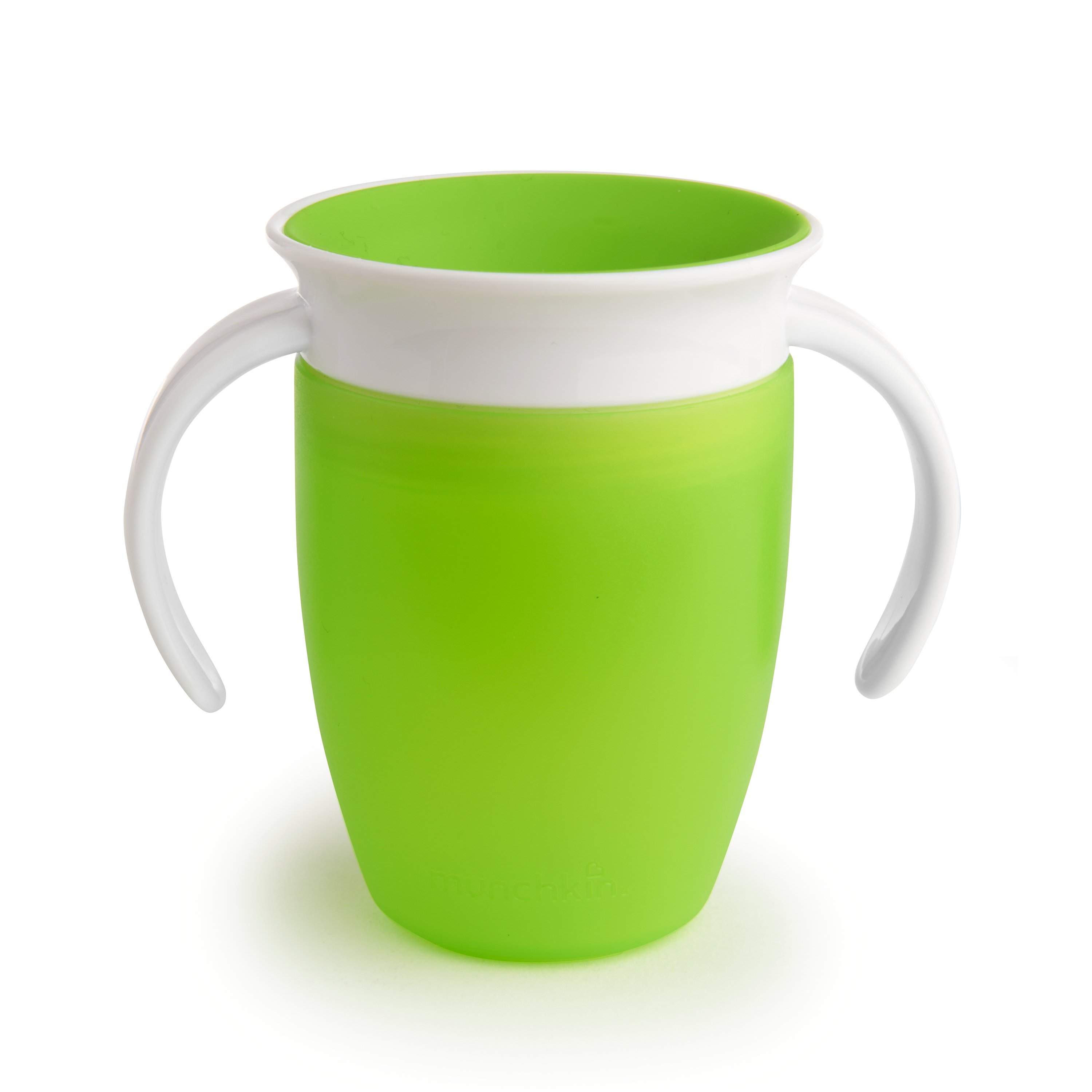 Чашка-непроливайка Munchkin Miracle 360 с ручками, 207 мл, зеленый (012443) - фото 1