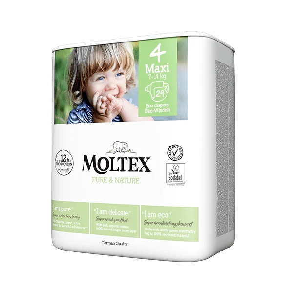 Підгузки-трусики Moltex Pure & Nature Максі (7-14 кг) 29 шт. - фото 2