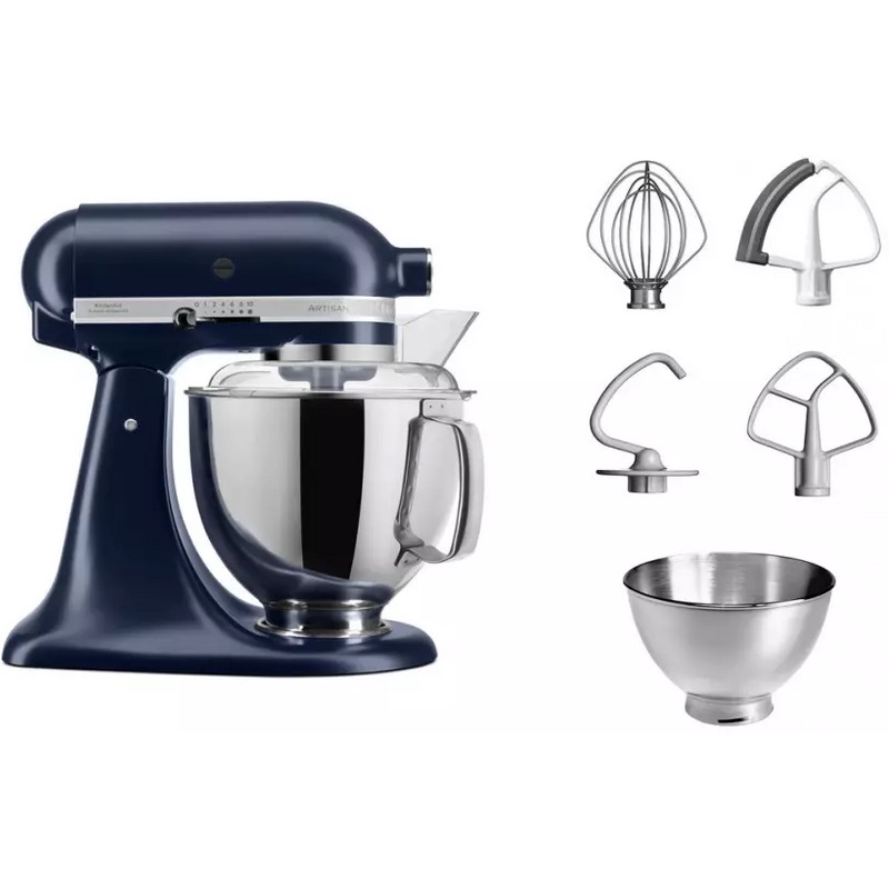 Планетарний міксер KitchenAid Artisan 4.8 л чорнильний синій (5KSM175PSEIB) - фото 1