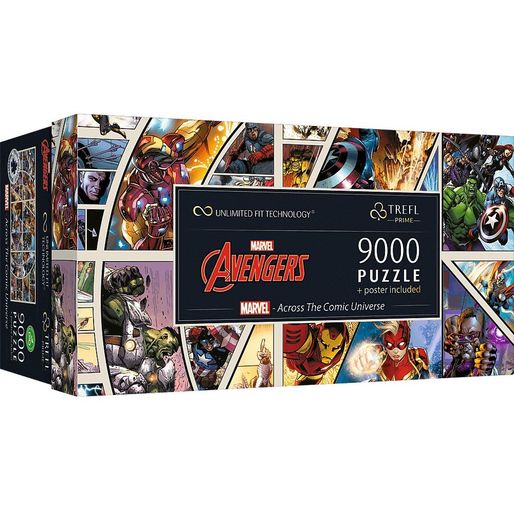 Пазли Trefl Безмежна колекція: Marvel 9000 елементів - фото 1