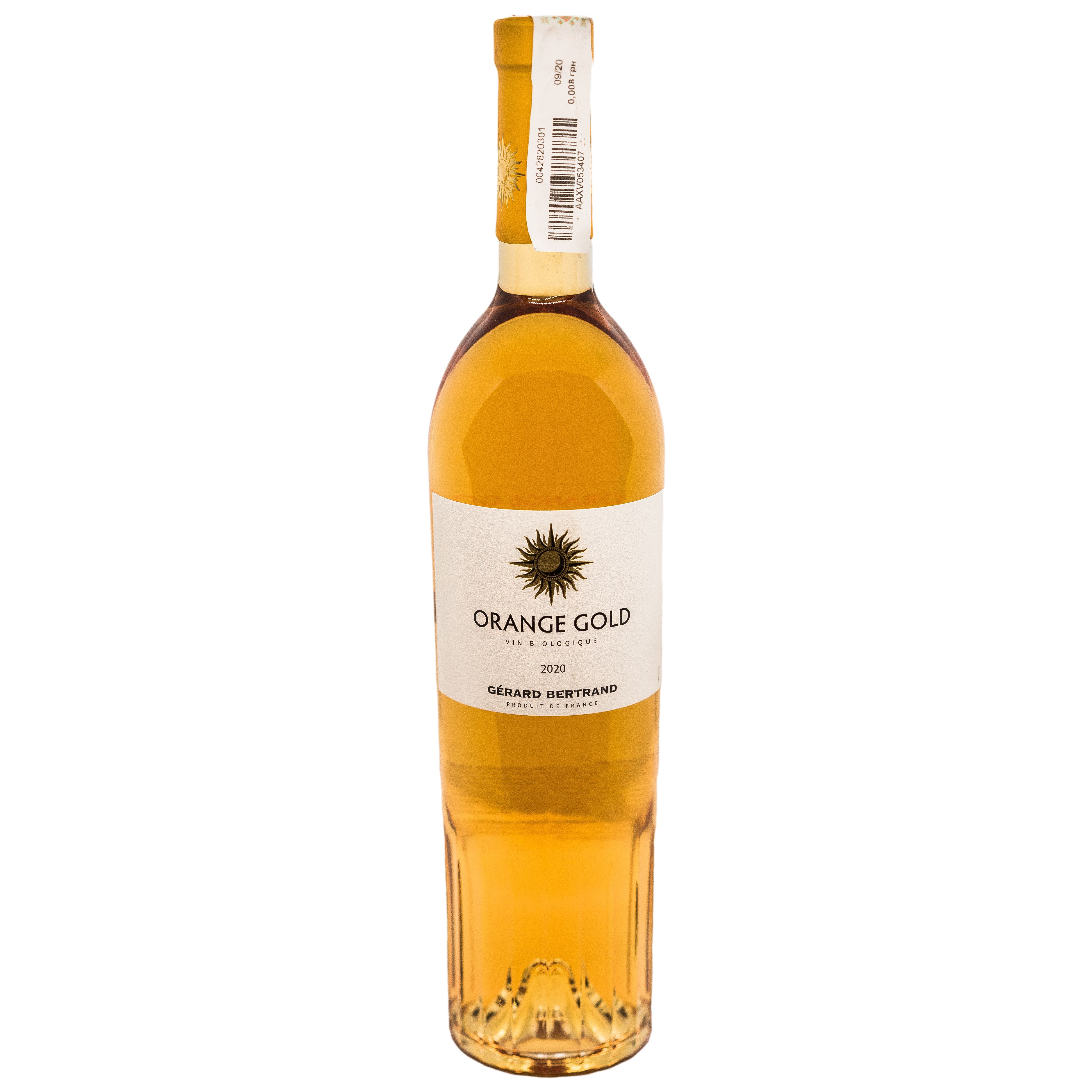 Вино Gerard Bertrand Orange Gold Vin Biologique, помаранчеве, сухе, 0,75 л - фото 1