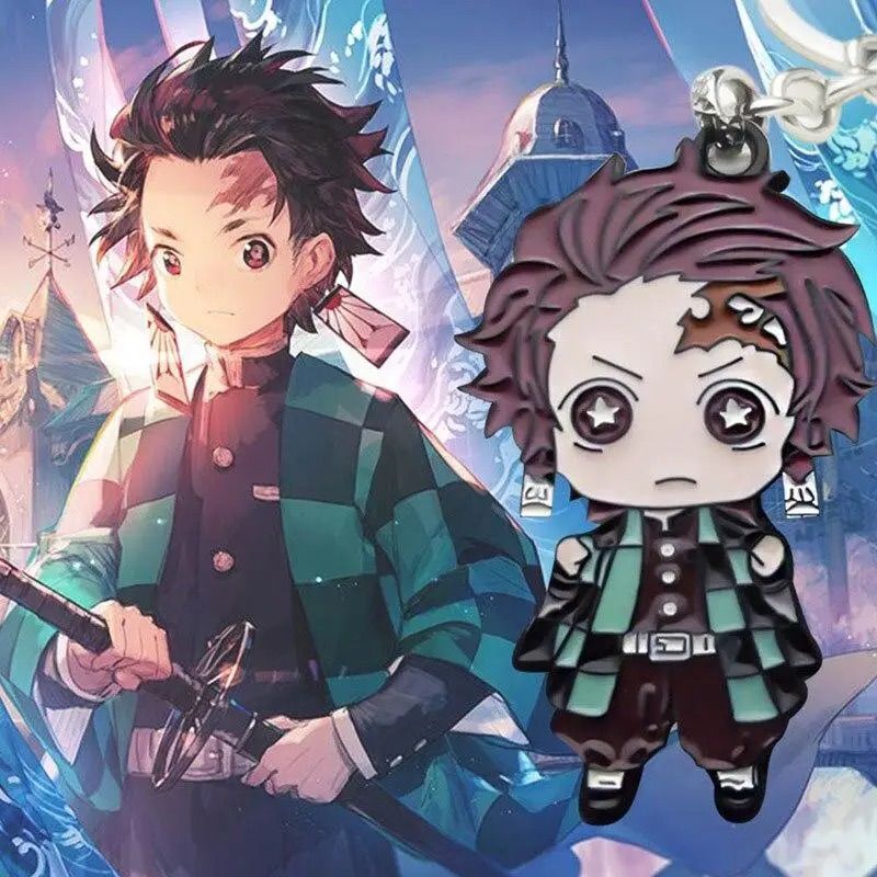 Брелок Танджиро Камадо Клинок, рассекающий демонов Demon Slayer: Kimetsu no Yaiba (KY 22.02) - фото 3