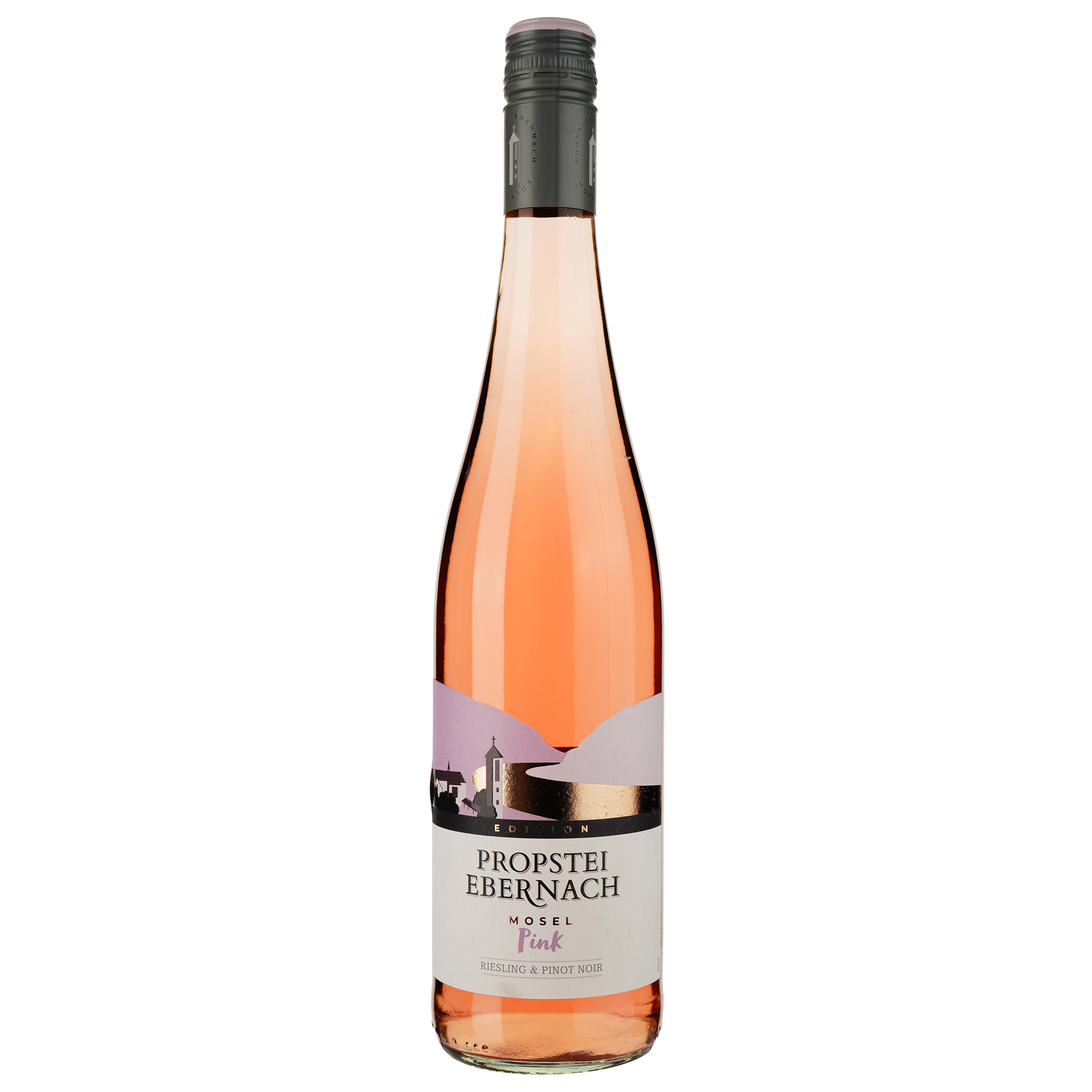 Вино Propstei Ebernach Pink Riesling & Pinot Noir розовое полусухое 0.75 л - фото 1