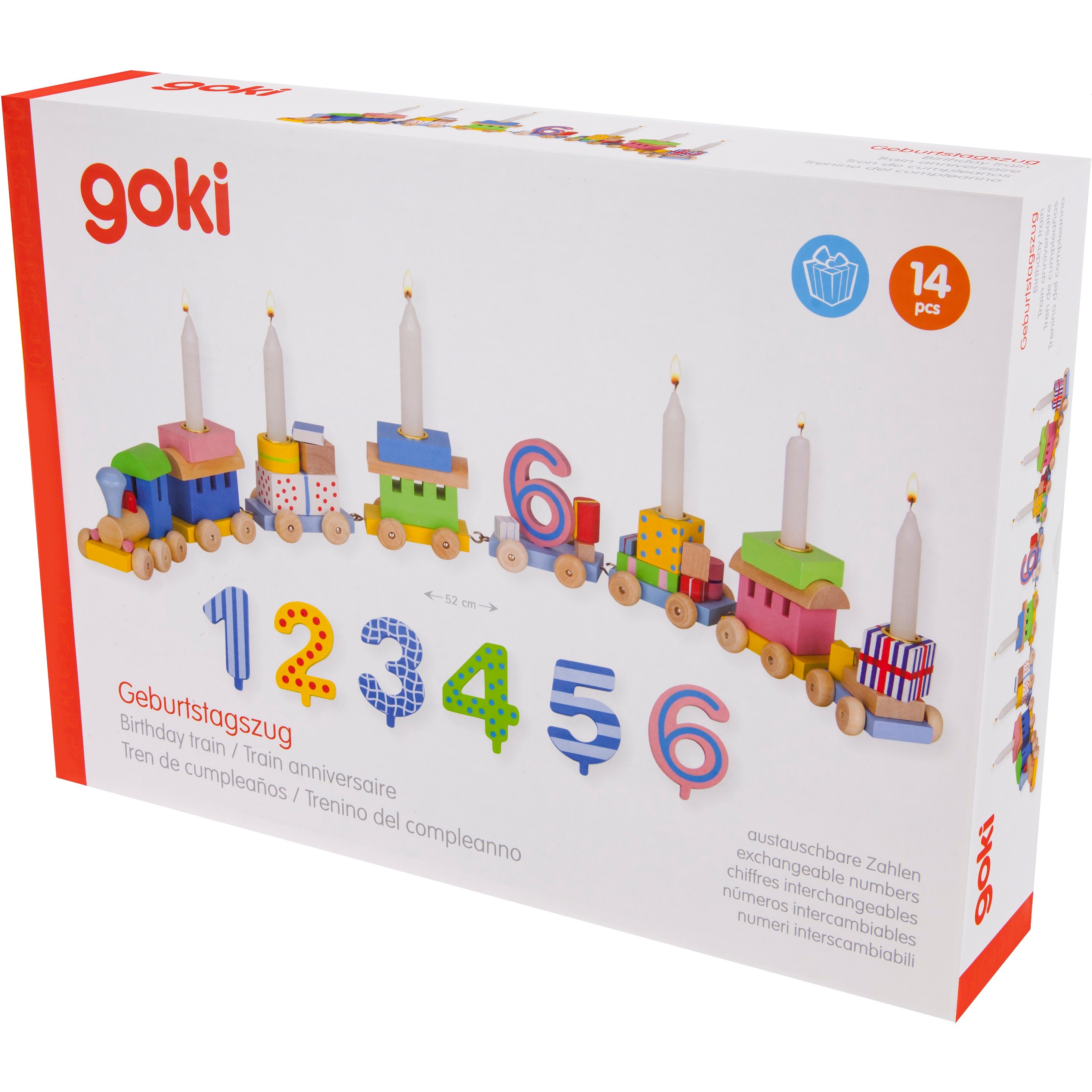 Підставка для свічок Goki Подарунковий експрес (GK106) - фото 1