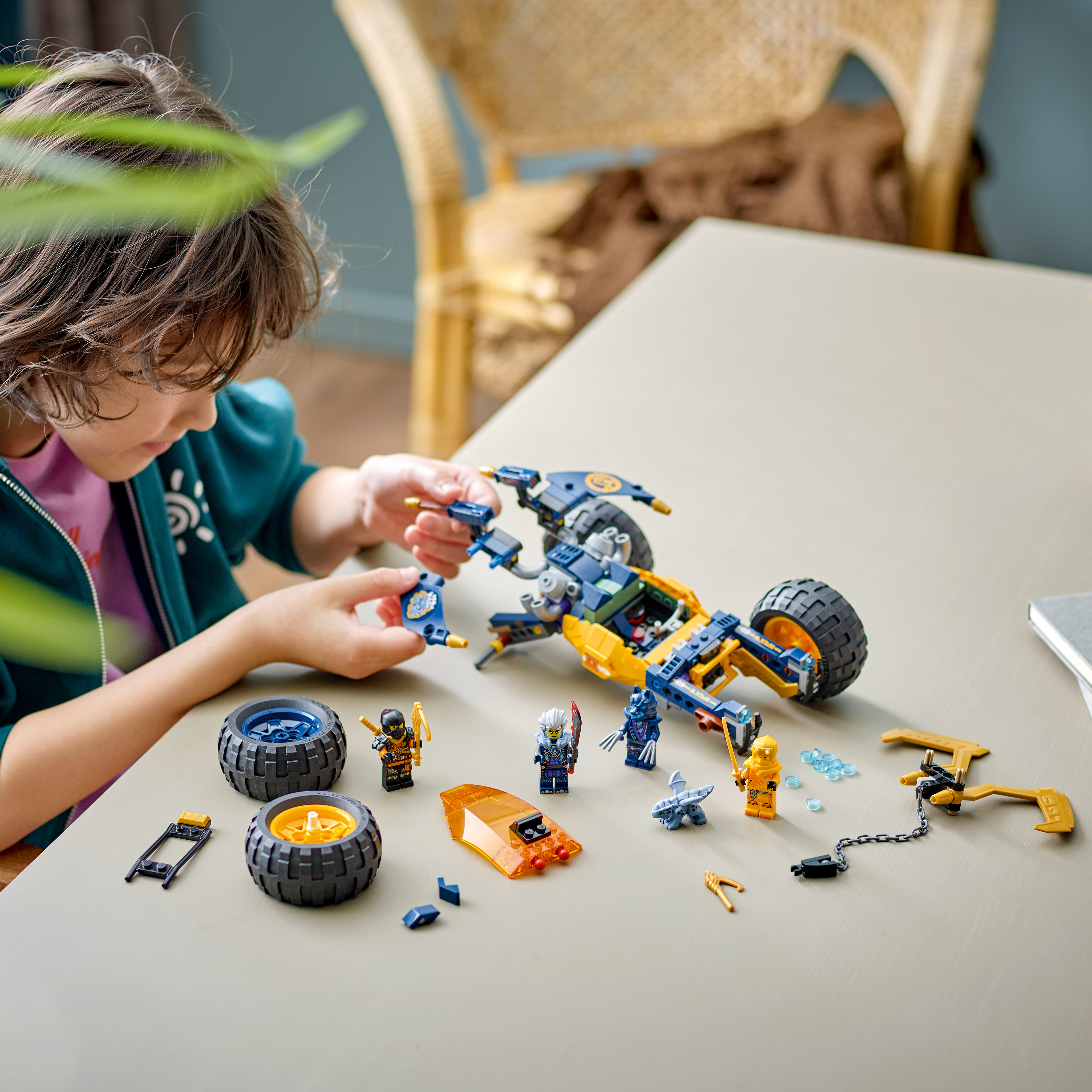 Конструктор LEGO Ninjago Багги для бездорожья ниндзя Арин 267 деталей (71811) - фото 3