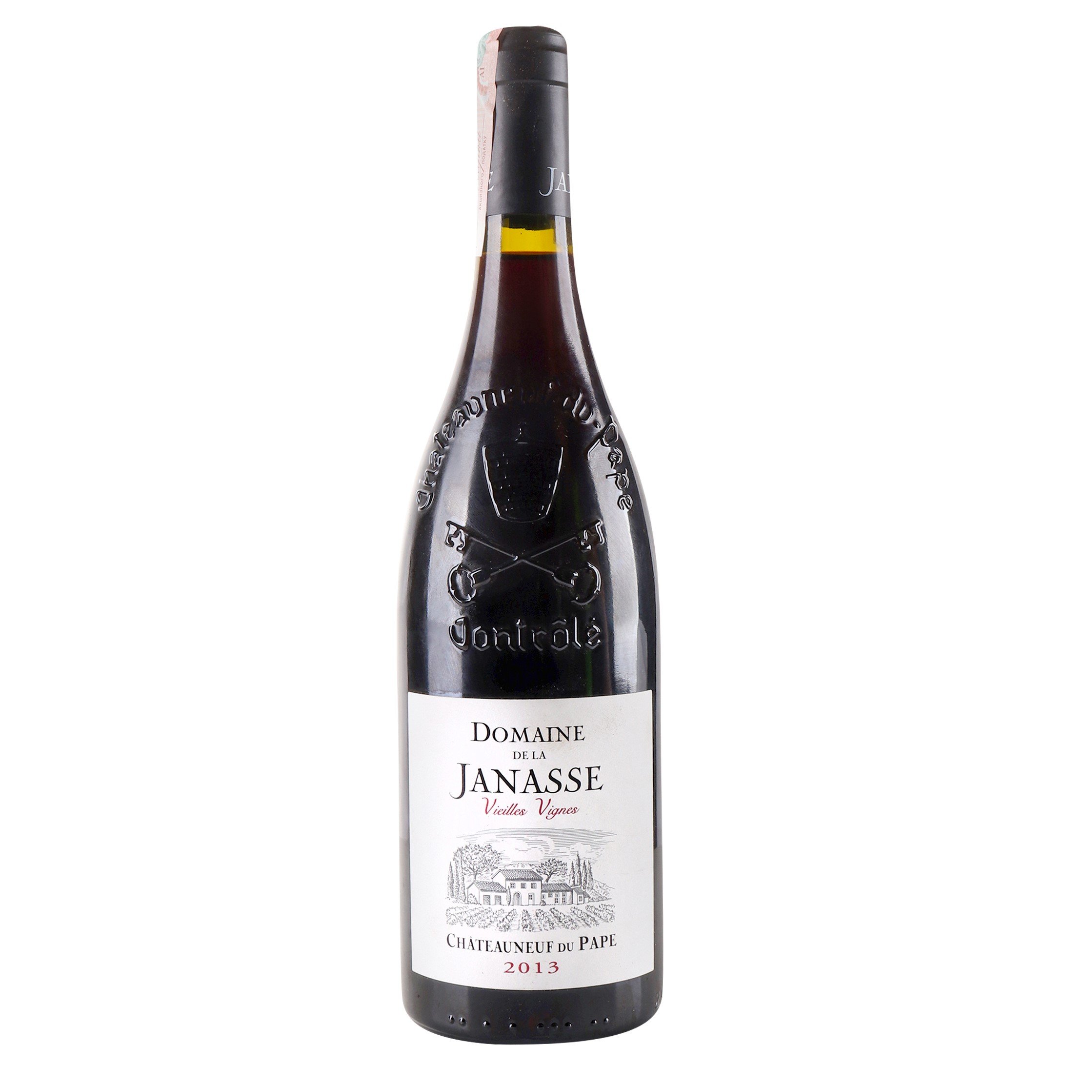 Вино Domaine de Janasse Chateauneuf du Pape Vieilles Vignes 2013 AOC, 14%, 0,75 л (688995) - фото 1