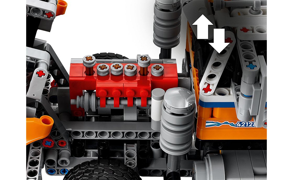 Конструктор LEGO Technic Вантажний евакуатор, 2017 деталей (42128) - фото 11