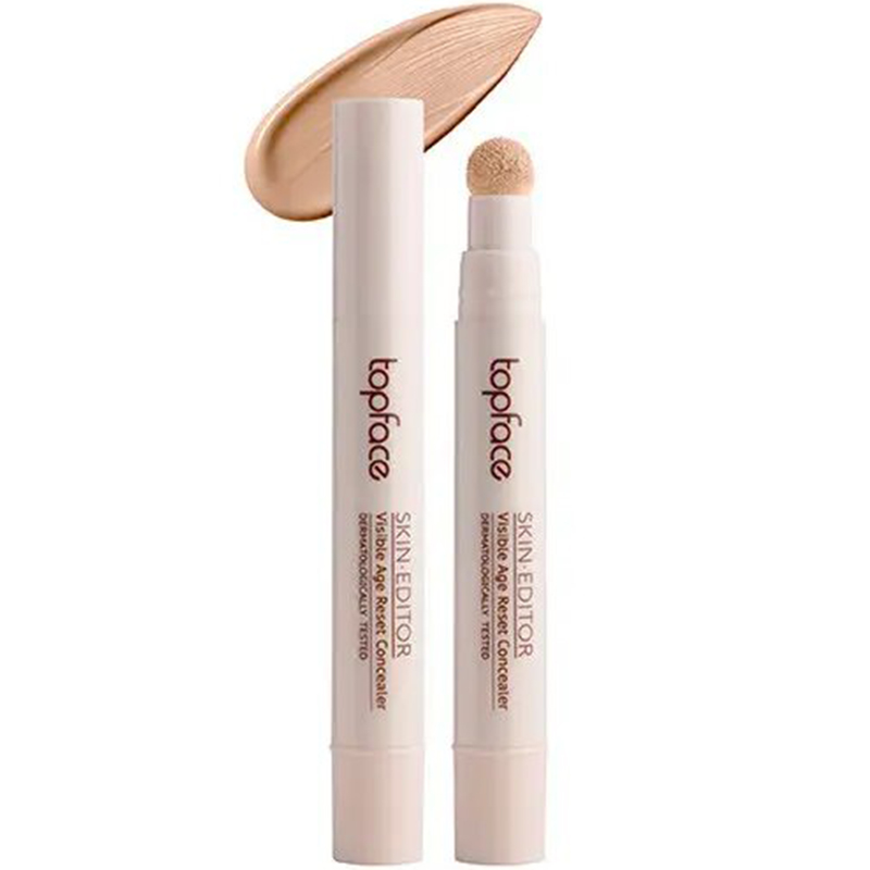 Консиллер TopFace Skin Editor Concealer Matte Visible Age Reset PT466 тонн 002 5.5 мл - фото 2