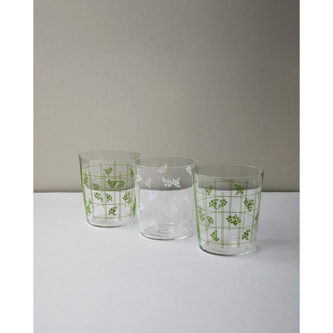 Набір низьких склянок Concept Glass Флора 430 мл 3 шт. (CG3-40821) - фото 3