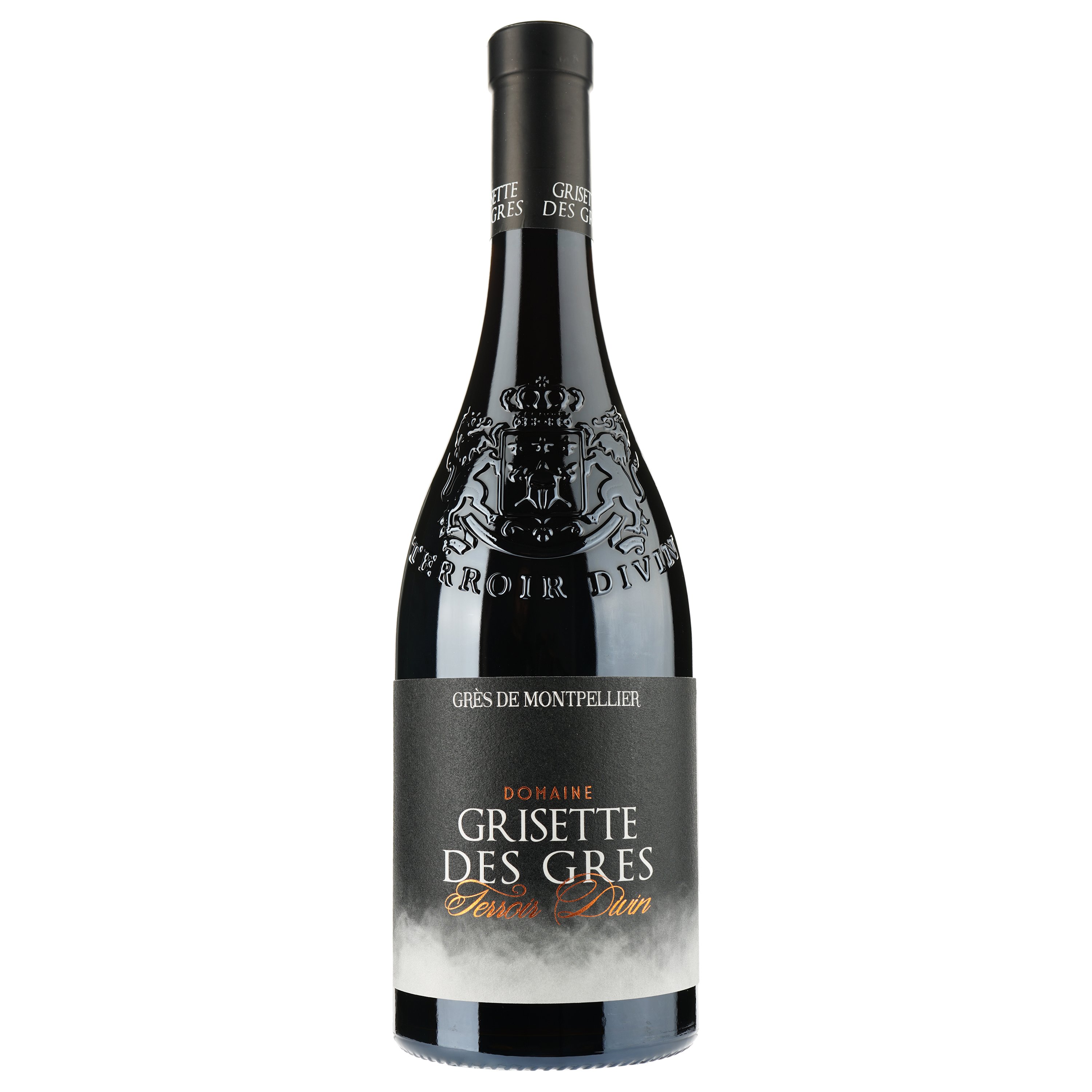 Вино Domaine Grisette Des Gress Terroir Divin 2019 AOP Gres de Montpellier, красное, сухое, 0.75 л - фото 1
