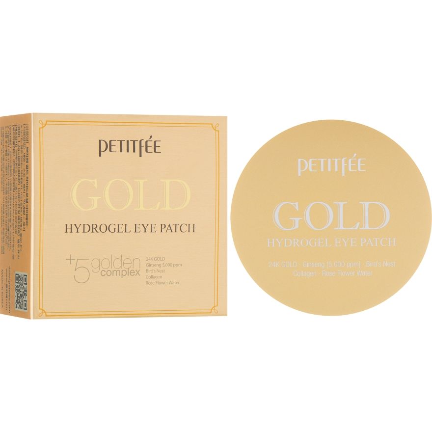 Гидрогелевые патчи под глаза Petitfee Gold Hydrogel Eye Patch, 60 шт. - фото 2