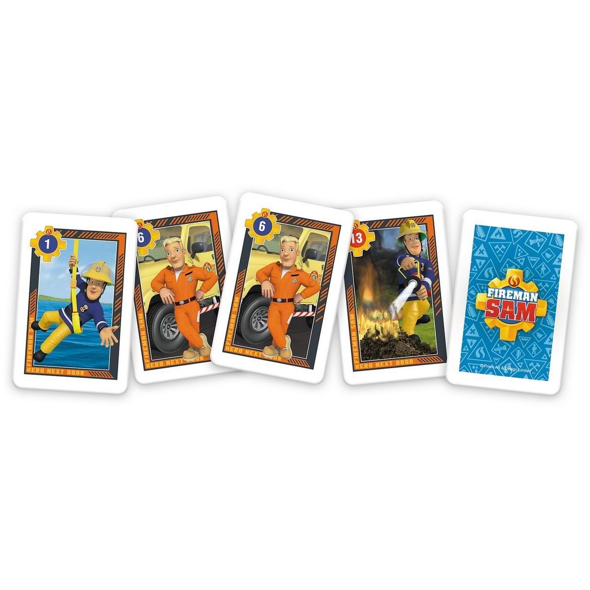Игральные карты Trefl Пожарный Сэм 25 карт (8480) - фото 2