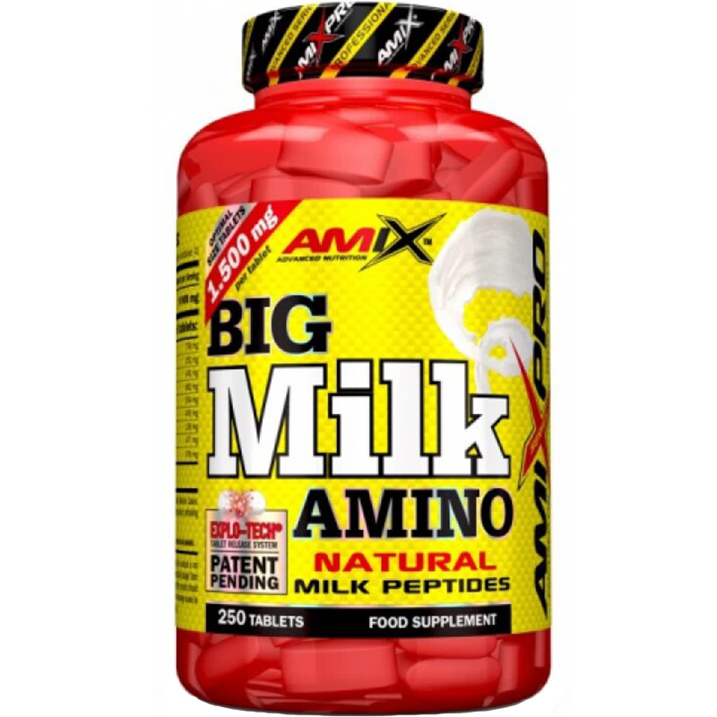 Аминокислота Amix AmixPro Amino Milk Peptide 250 таблеток - фото 1