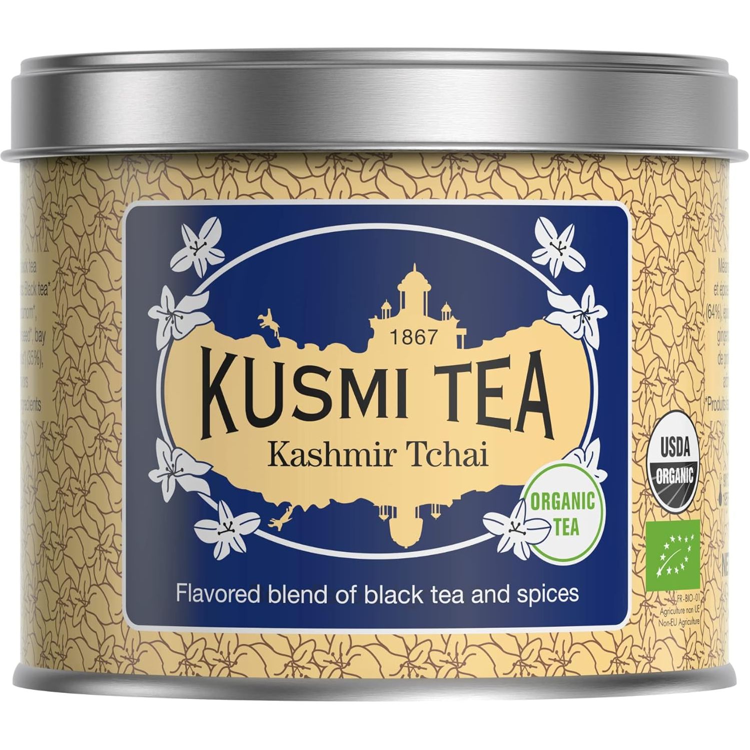 Чай чорний Kusmi Tea Kashmir Tchai органічний 100 г - фото 1