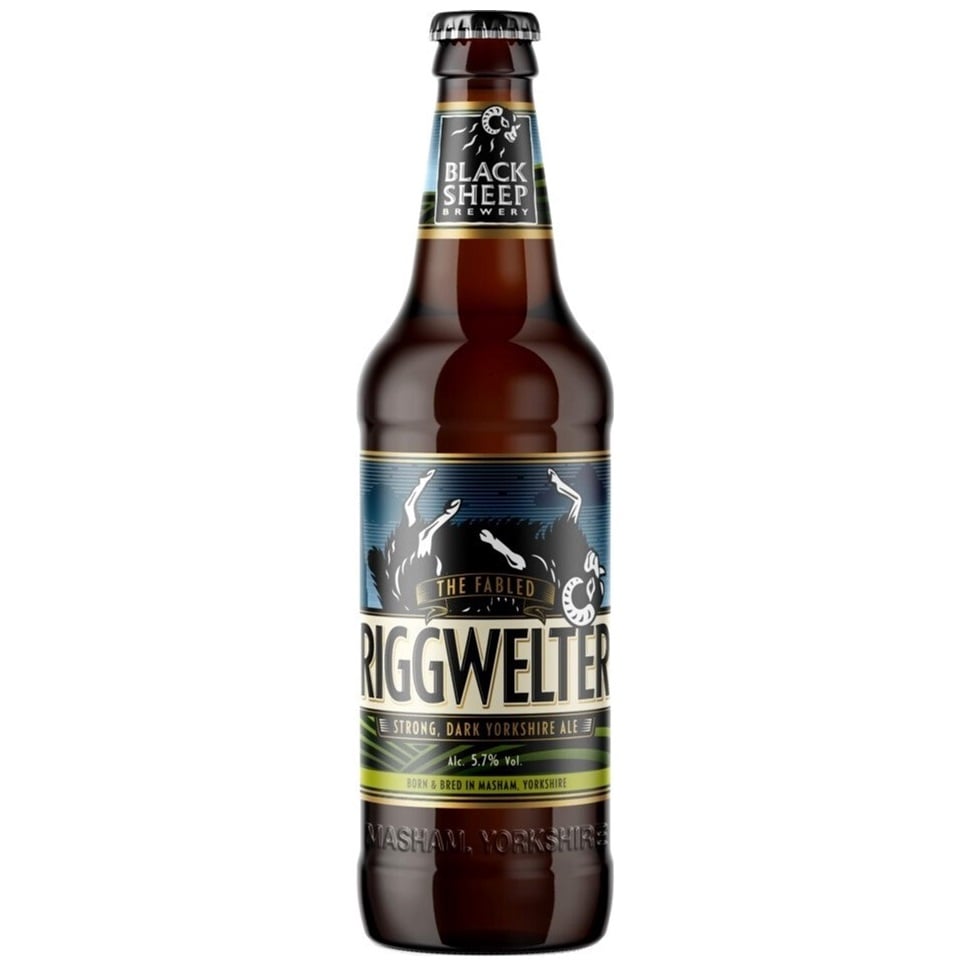 Пиво Black Sheep Riggwelter, темное, фильтрованное, 5,7%, 0,5 л - фото 1