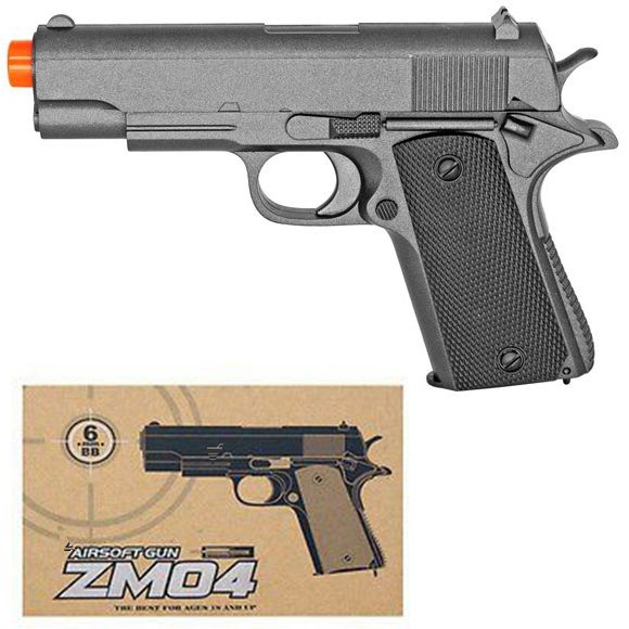 Пістолет іграшковий Cyma ZM 04 з набором куль - фото 1