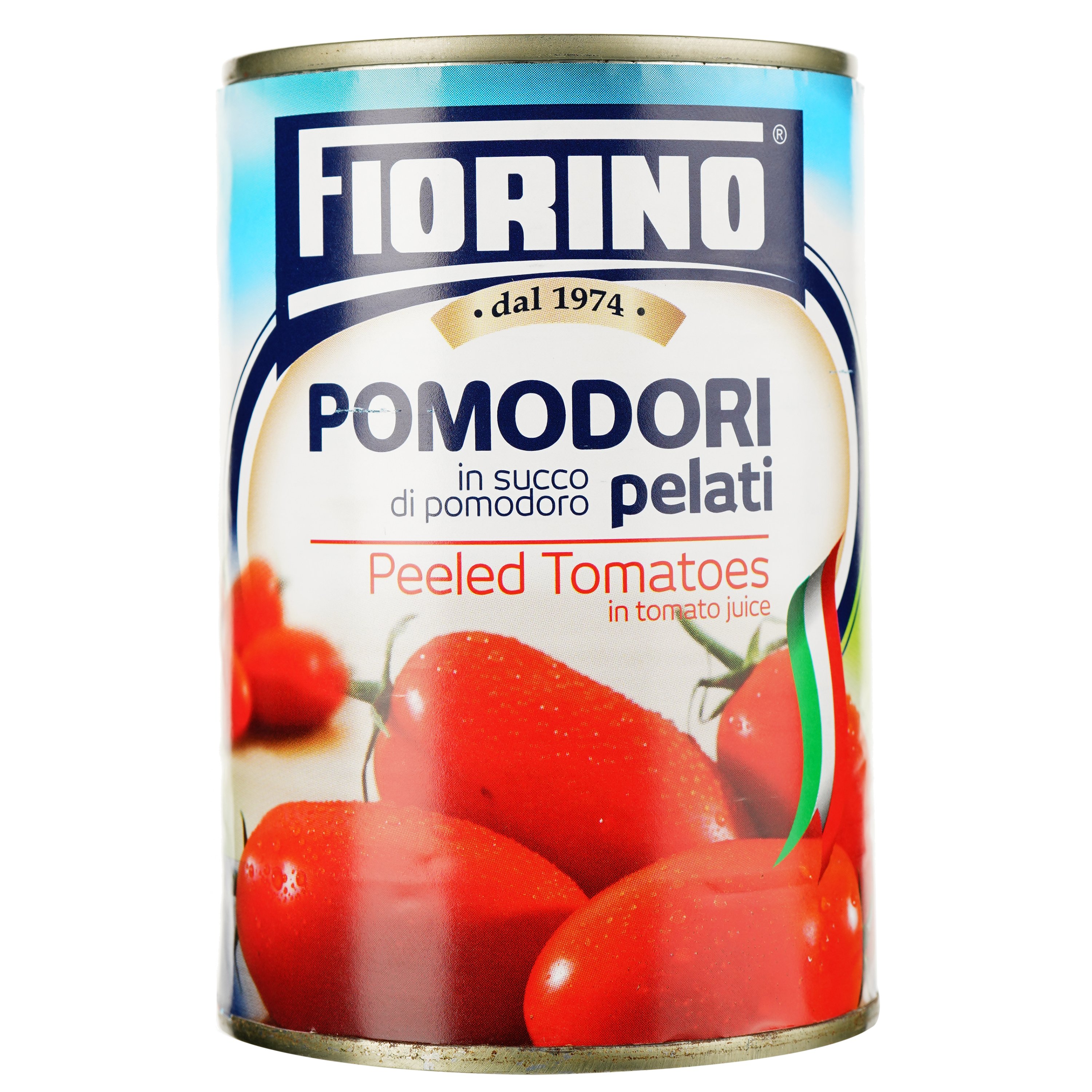 Томати Fiorino очищені цілі в томатному соку 400 г (883333) - фото 1