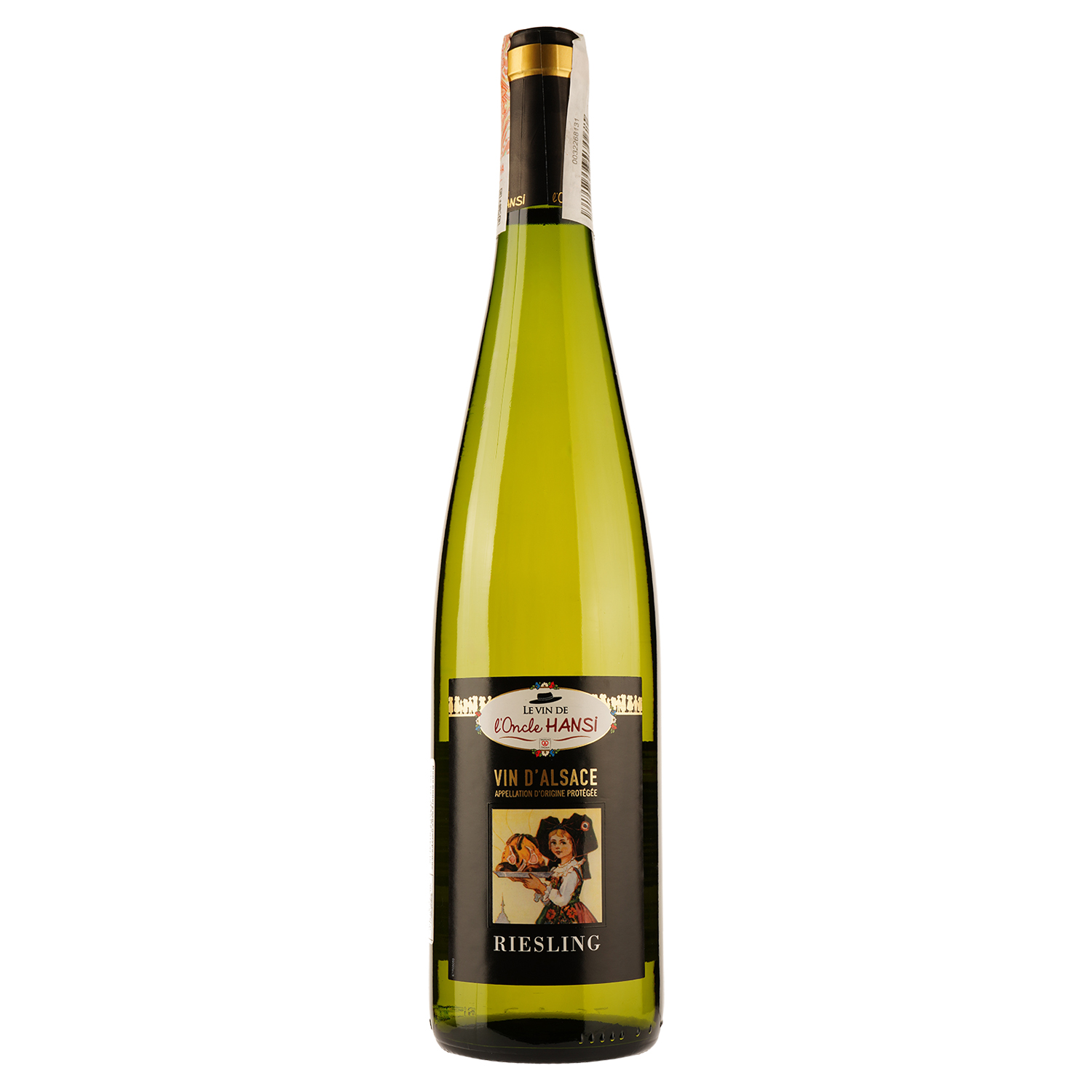 Вино Arthur Metz Hansi Vin De Alsace Riesling, белое, сухое, 0,75 л - фото 1