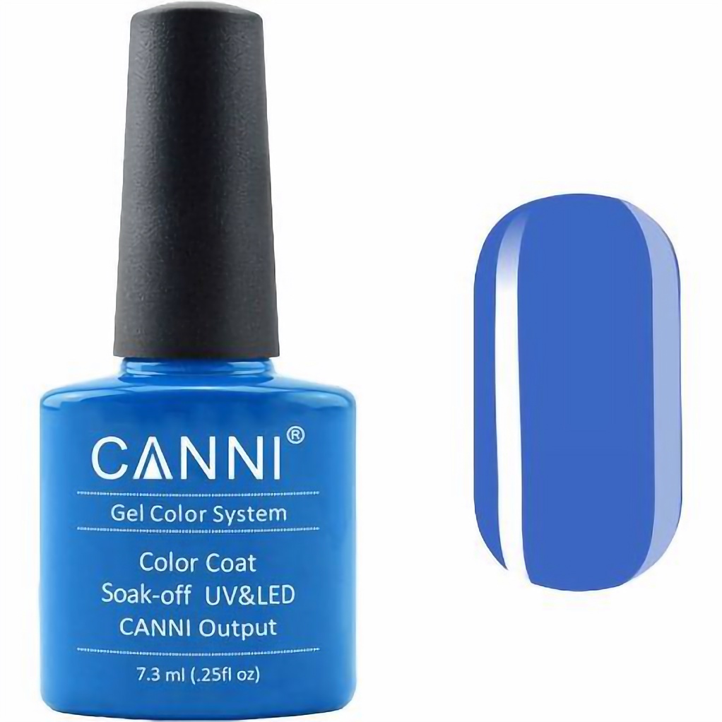 Гель-лак Canni Color Coat Soak-off UV&LED 25 светло-синий 7.3 мл - фото 1