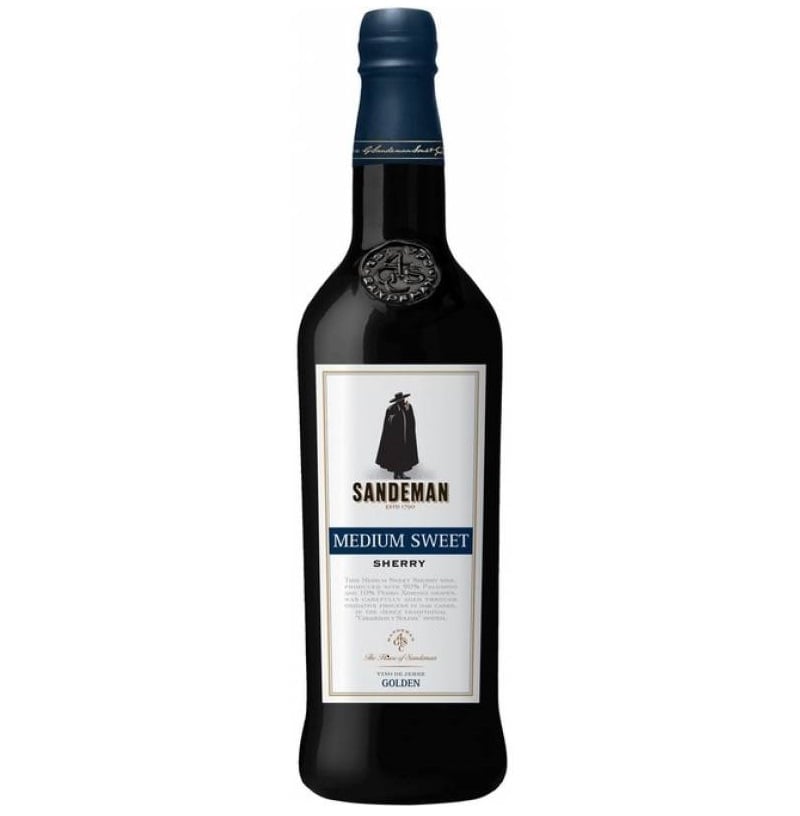 Вино Sandeman Medium Sweet Sherry червоне напівсолодке 15% 0.75 л (15982) - фото 1