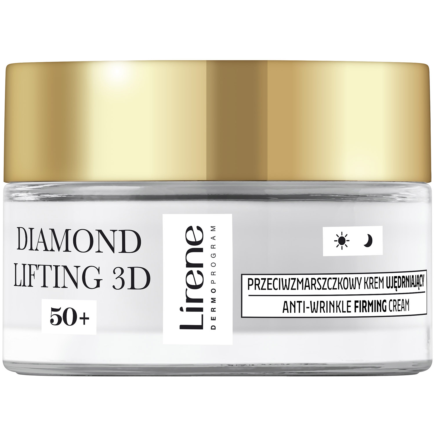 Розгладжувальний крем для обличчя Lirene Diamond lifting 3D Cream 50 мл - фото 1