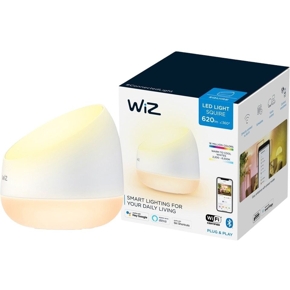 Светильник WiZ LED Dual Zonе Wi-Fi умный 9 Вт 2200-6500 К 640 ЛМ RGB (929002690301) - фото 1